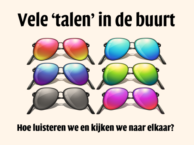 Vele talen in de buurt