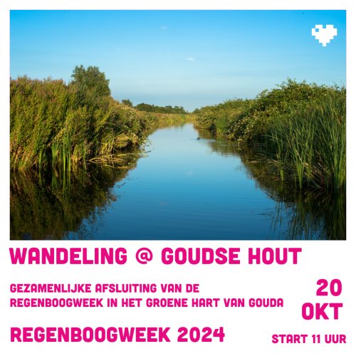 Wandeling Goudse Hout - Regenboogweek 2024